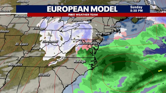 DC snow threat: Could weekend coastal storm bring winter weather back to DMV?