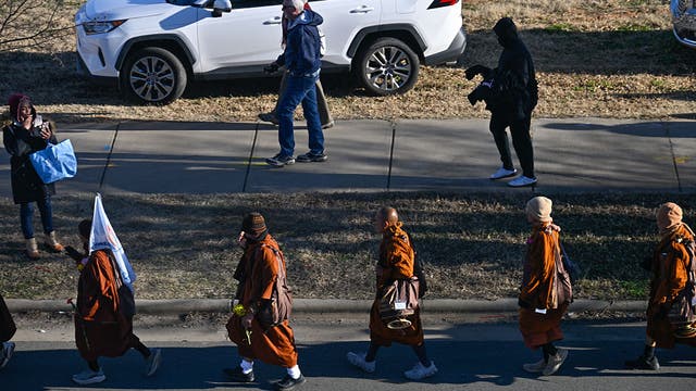Buddhist monks’ ‘Walk for Peace’ to DC: Where are the monks now?