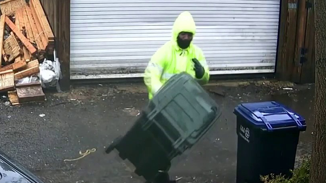 DPW investigating after viral video of trash collector tossing cans