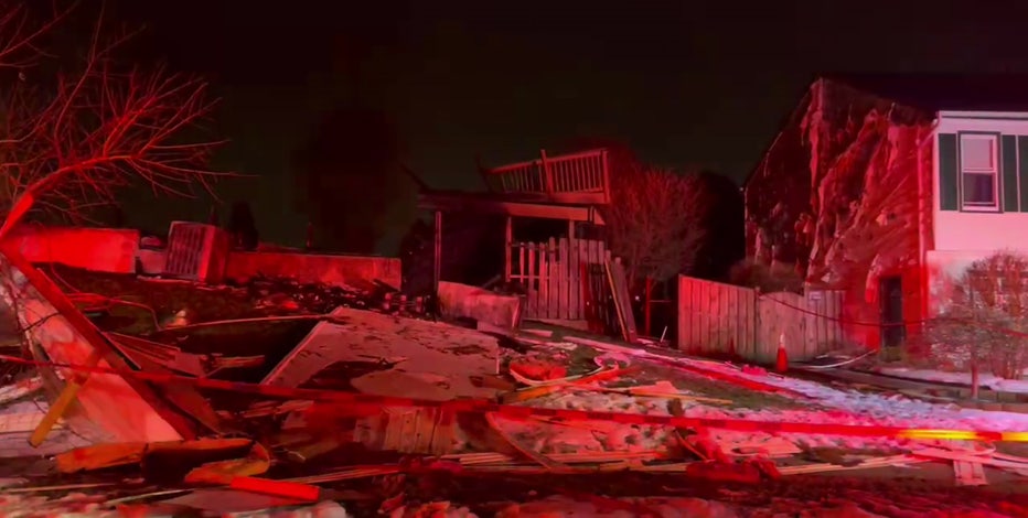 Centreville house explosion: Natural gas line leaking, homes evacuated, officials say