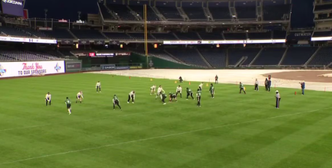 Capitol Police players win Congressional football game