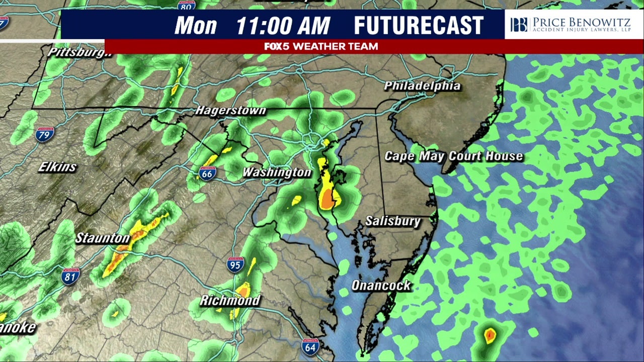 DMV weather: Region braces for power outages, hazardous travel as severe storms arrive Monday