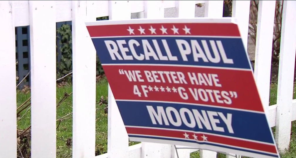 Airtags help catch family accused of stealing signs calling for councilman to be recalled