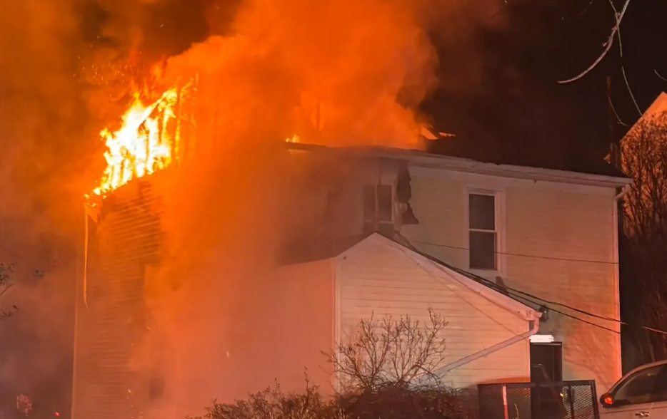 Early morning electrical fire inside bedroom wall damages Fairfax County home