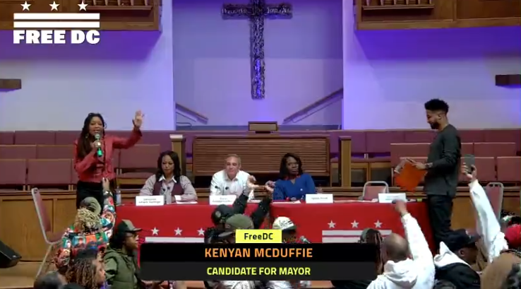 DC mayoral race heats up: McDuffie and Lewis George clash during Free DC forum
