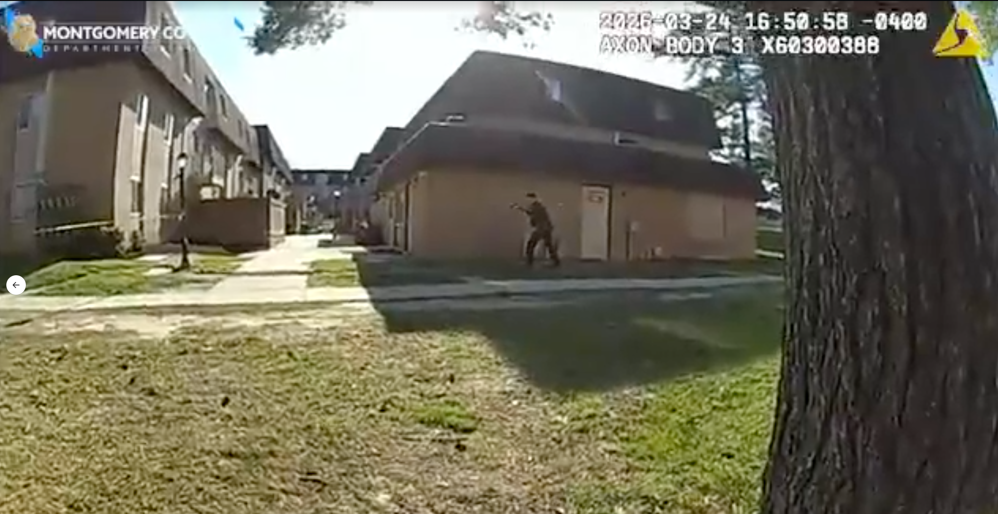 Bodycam video released in Montgomery Village police shooting