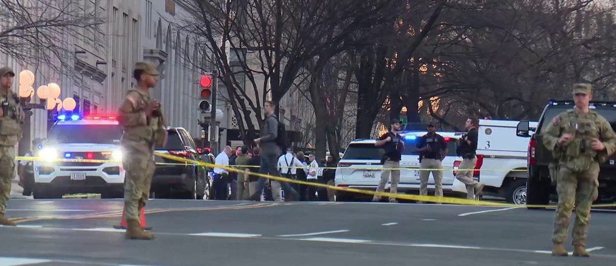 Van drove through barricade outside White House; driver apprehended: officials