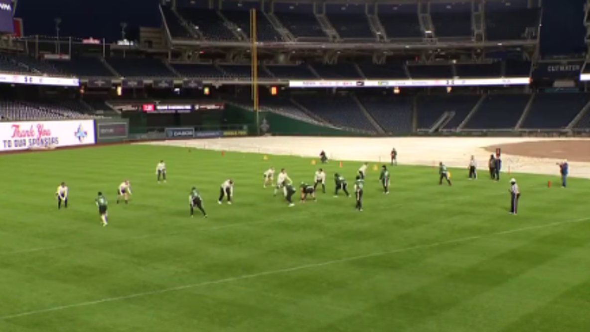 Capitol Police players win Congressional football game