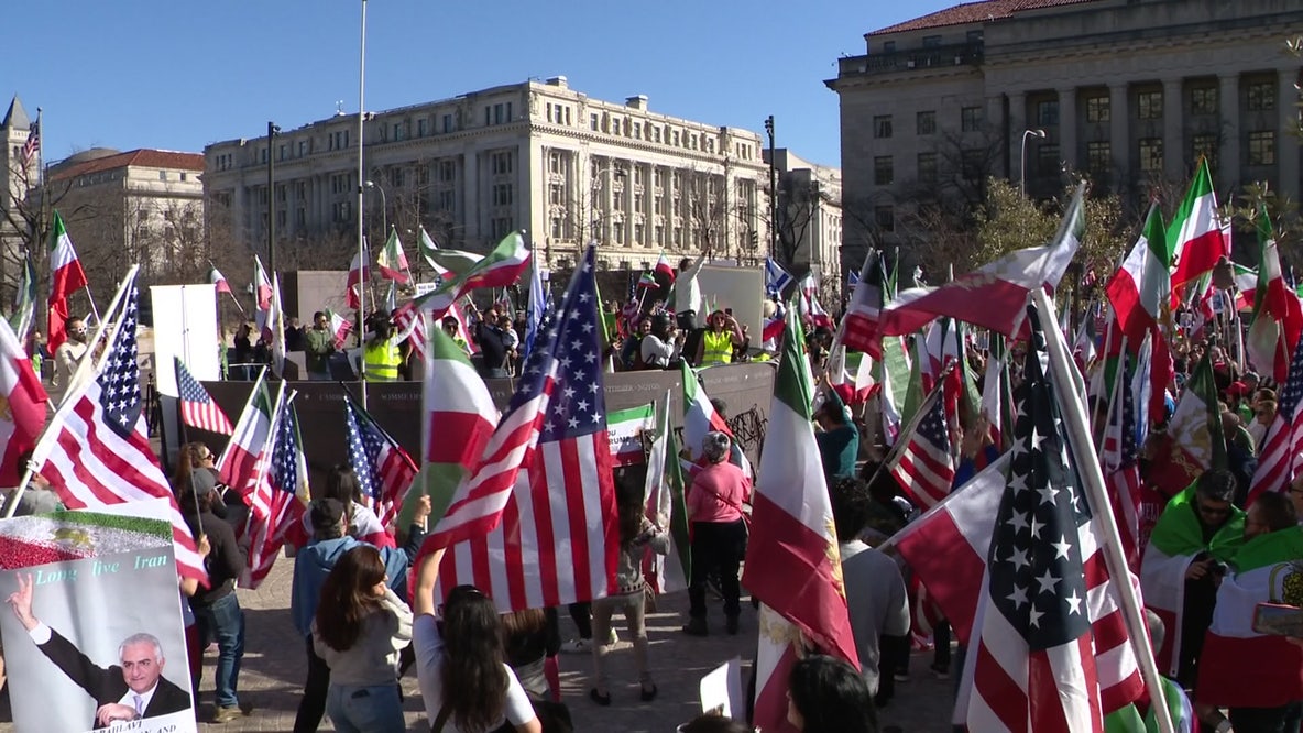 Anti iran war protest fills DC streets, elevated security posture in nation’s capital