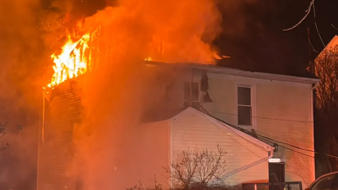 Early morning electrical fire inside bedroom wall damages Fairfax County home