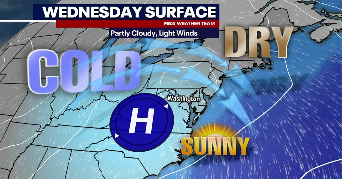 DC weather: Cold Wednesday brings freezing temperatures before gradual ...