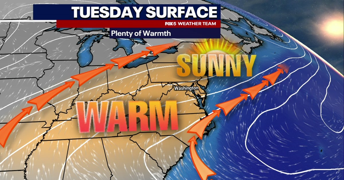 DC weather: Sunny, warm Tuesday with highs in the 80s | FOX 5 DC