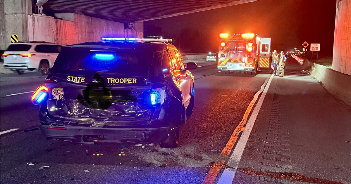 Trooper hit while setting up work zone on I-270 | FOX 5 DC