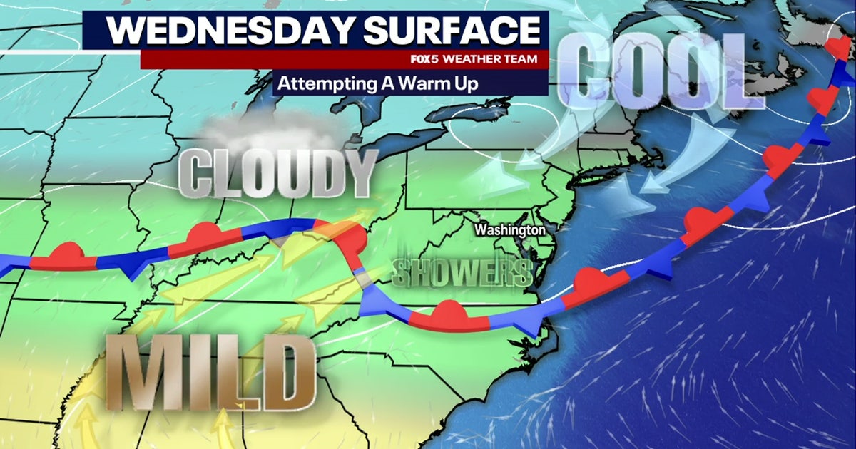 DC weather: Patchy drizzle, fog Wednesday as warm weekend nears | FOX 5 DC