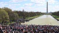 'No Kings' DC sees thousands march down National Mall protesting Trump policies