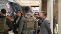 ICE agents seen at Reagan National, Dulles as shutdown strains TSA staffing