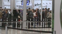 TSA wait times grow as ICE officers begin assisting at airports