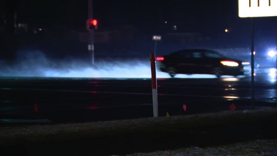 Wintry mix makes for a messy Tuesday morning commute