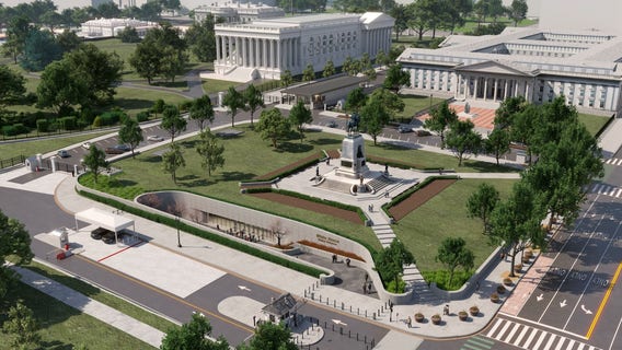 White House proposes building underground security screening center for tours, events