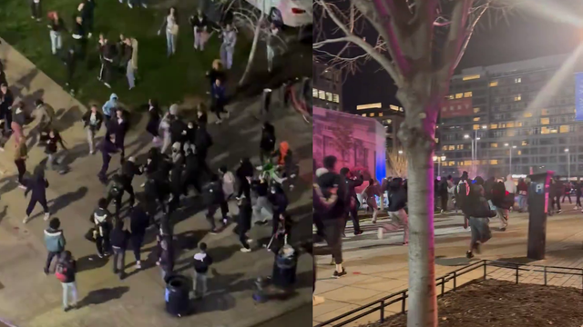 2 juveniles arrested, guns recovered after large Navy Yard gathering