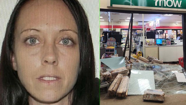 Woman arrested after crashing carjacked vehicle into Virginia 7 Eleven, police say