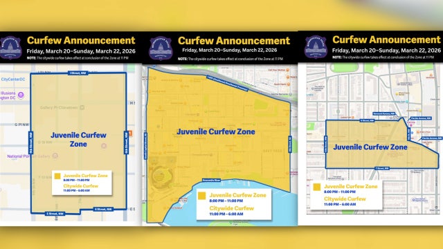 Navy Yard, Wharf added back to DC’s juvenile curfew zones this weekend
