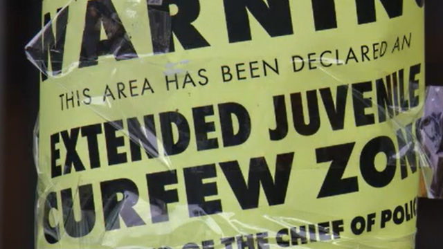 Enhanced juvenile curfew in effect this weekend for Navy Yard, U Street corridor
