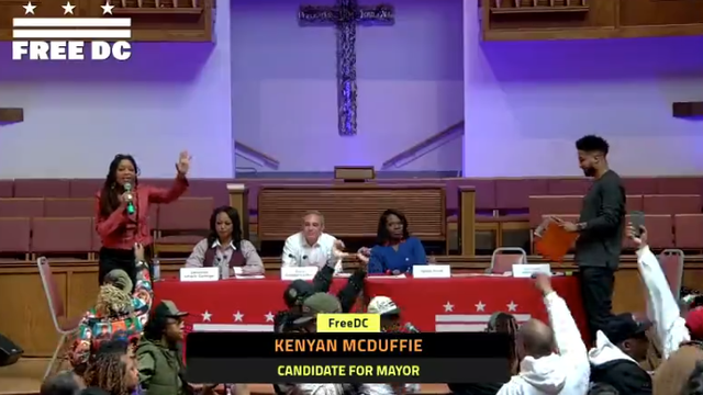 DC mayoral race heats up: McDuffie and Lewis George clash during Free DC forum