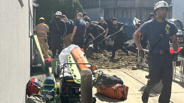 2 workers rescued after Bethesda trench collapse