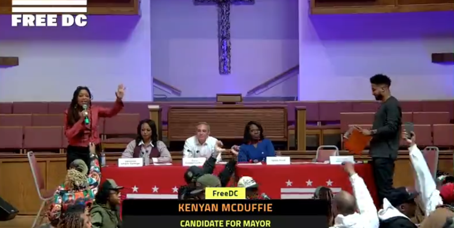 DC mayoral race heats up: McDuffie and Lewis George clash during Free DC forum