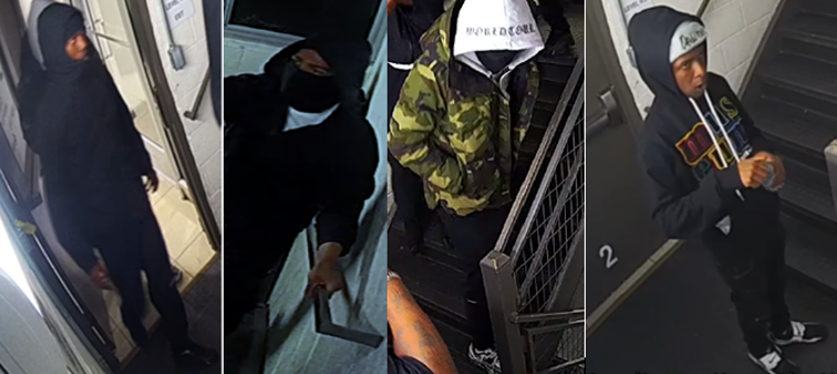 Armed robbery suspects caught on camera in DC