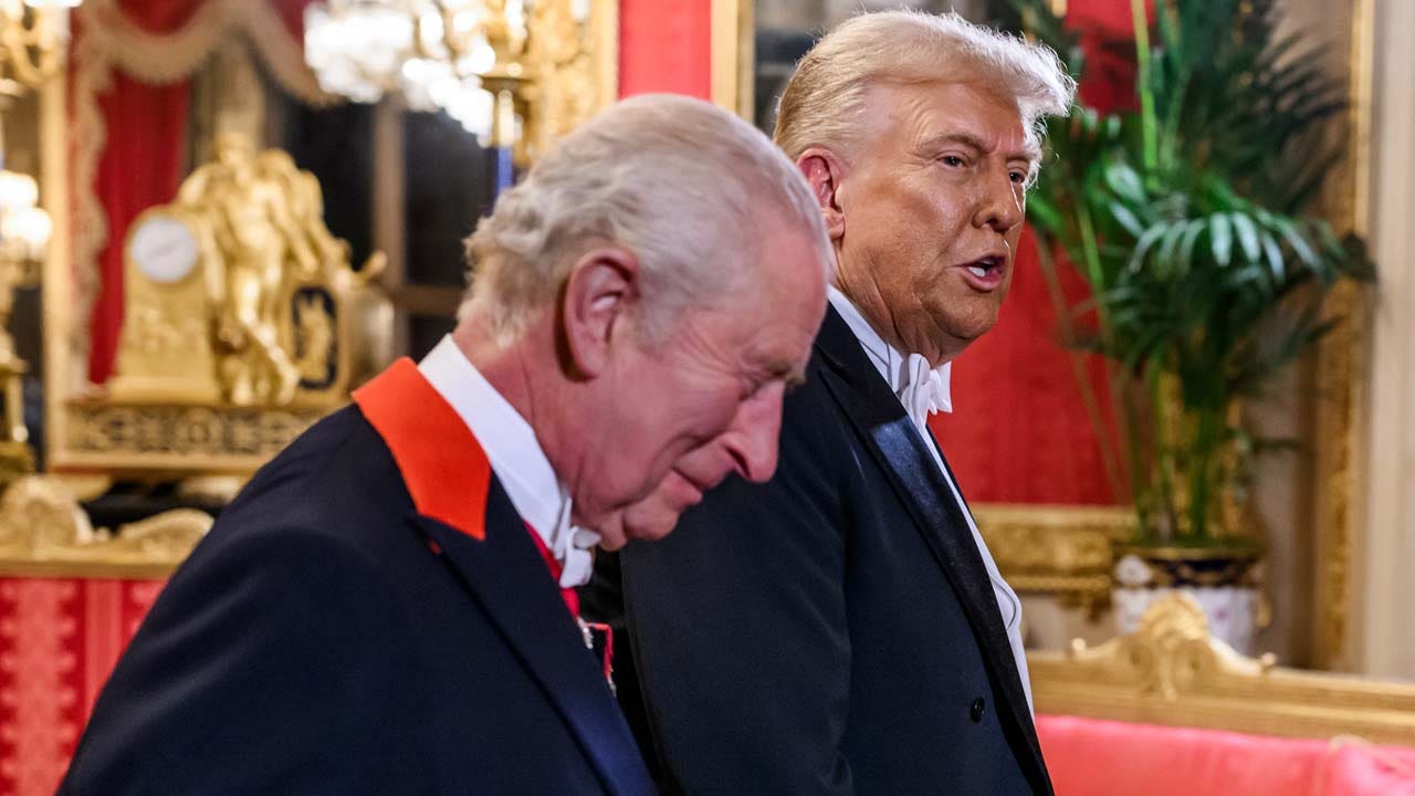 King Charles III arrives in US for royal visit aimed at easing strained ties