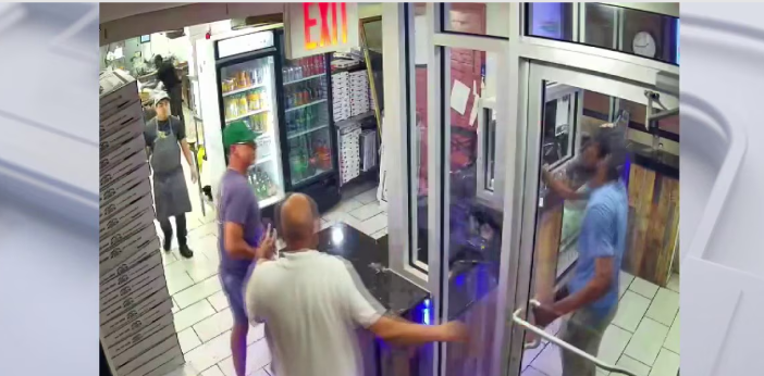 Man chokes woman, pulls knife on customer trying to intervene at DC pizza shop: police