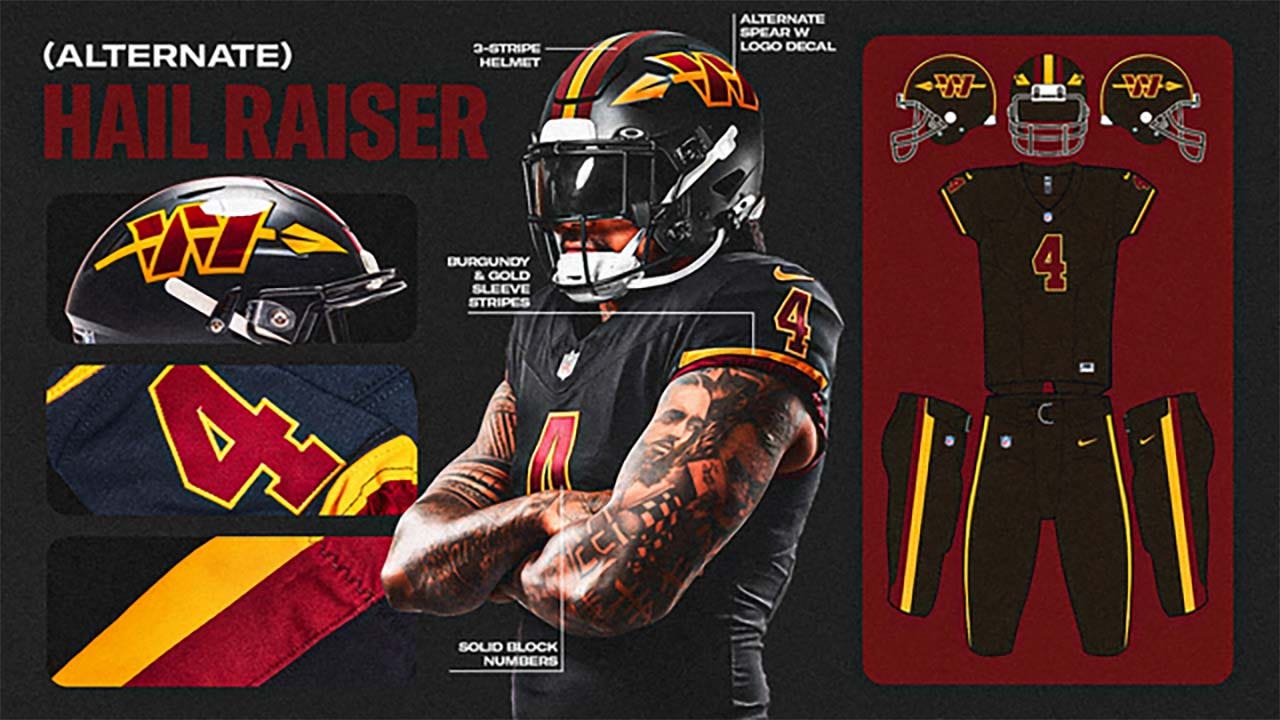 Washington Commanders unveil new 2026 uniforms, debut ‘Hail Raiser’ alternate