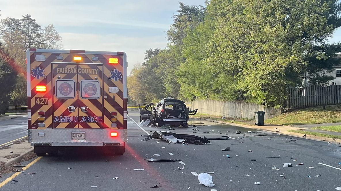 Vehicle explodes on Fairfax County road; propane cylinder found inside