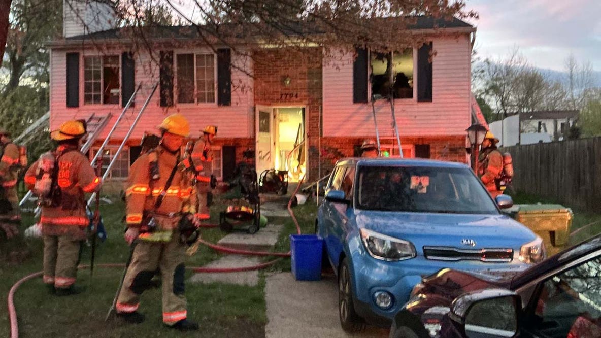 Child, 2 adults escape Gaithersburg house fire that started behind refrigerator