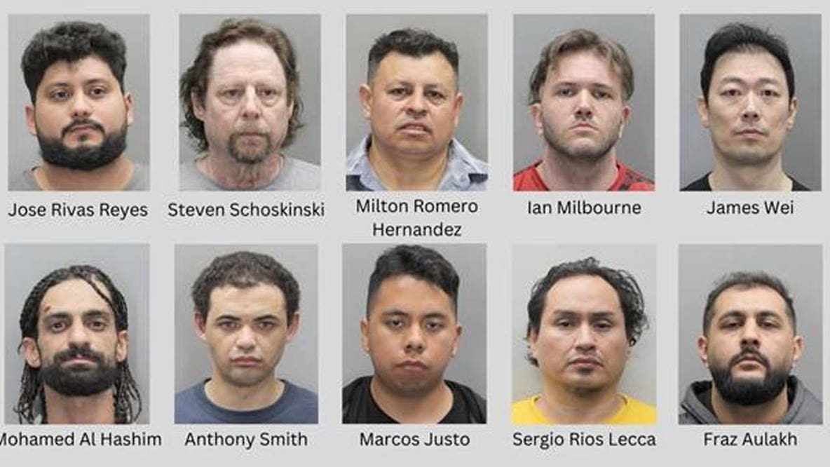 10 arrested in Fairfax County undercover child predator operation; what we know about the suspects