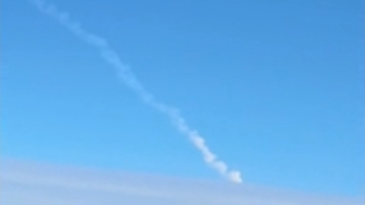 WATCH: Video shows Artemis II launch from airplane