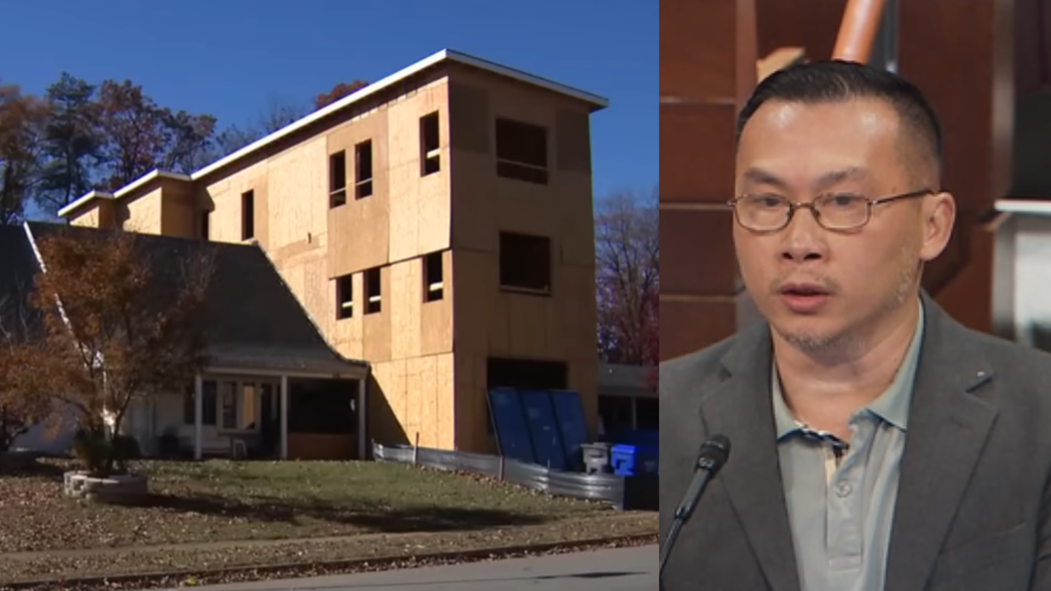 Fairfax County rejects homeowner’s appeal over large home addition near property line