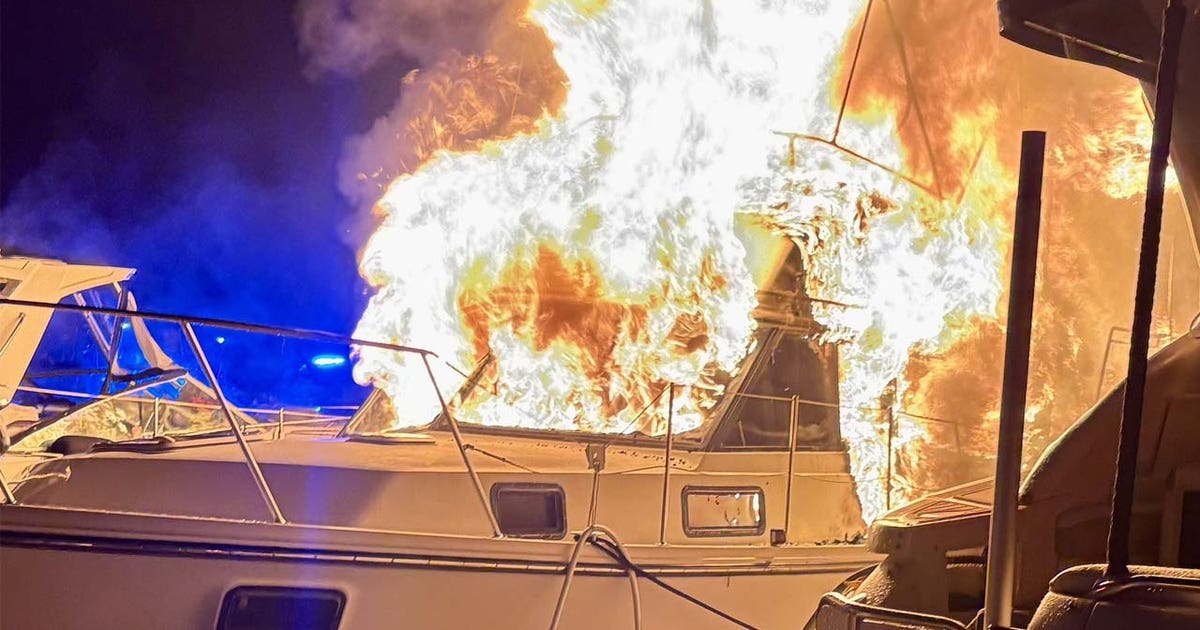 Fire damages several boats at James Creek Marina in DC
