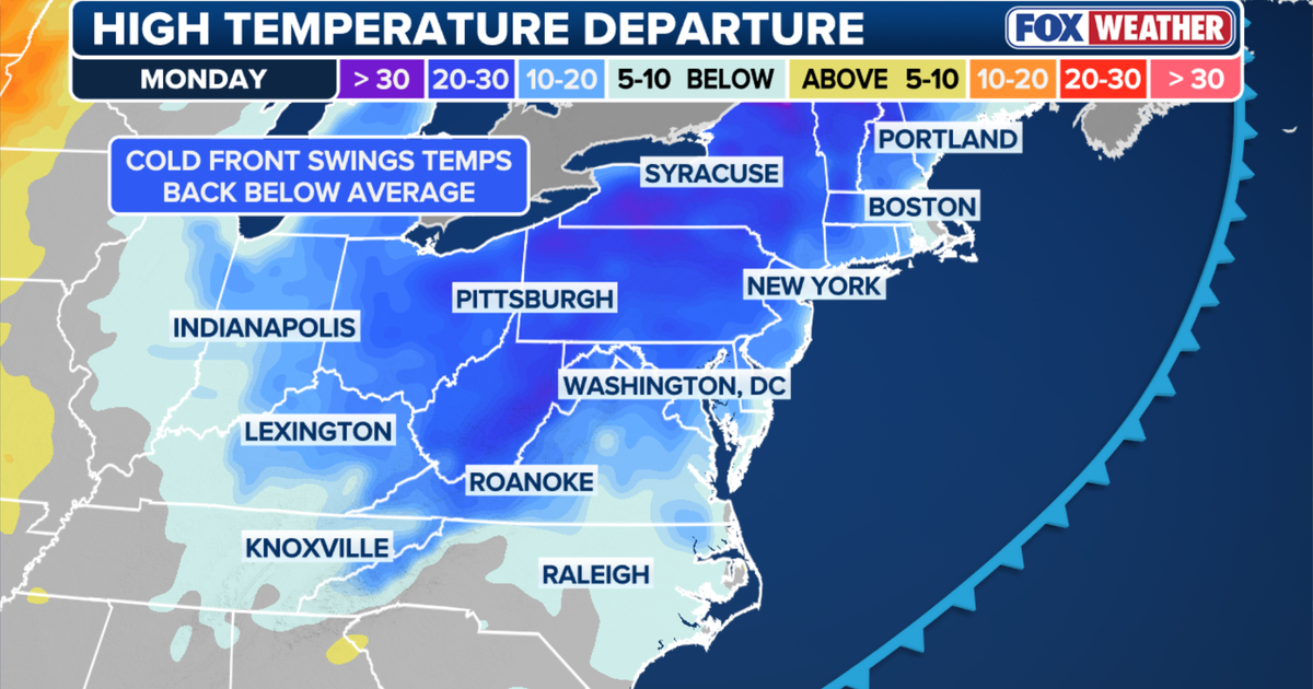 DC Weather: Chilly rain, gusty winds, freeze risk ahead for the DMV region