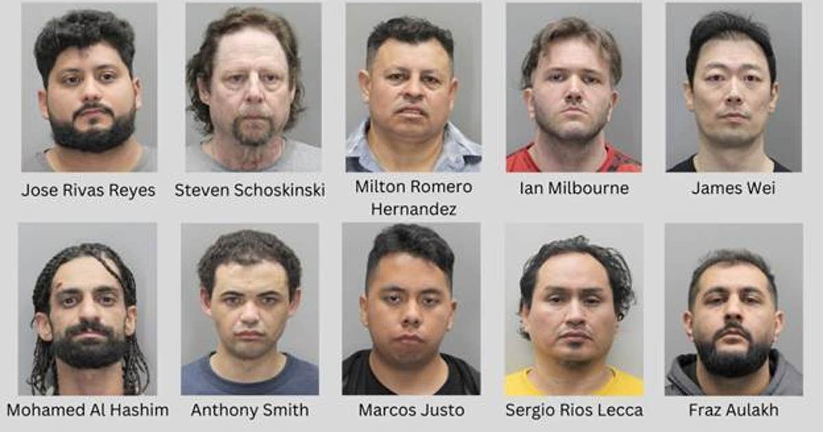 Undercover child predator sting in Fairfax County leads to 10 arrests