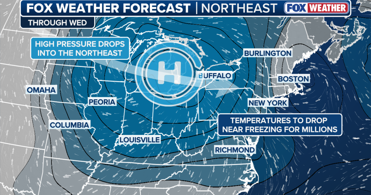 DC weather: Cold front brings freeze, snow chances | FOX 5 DC