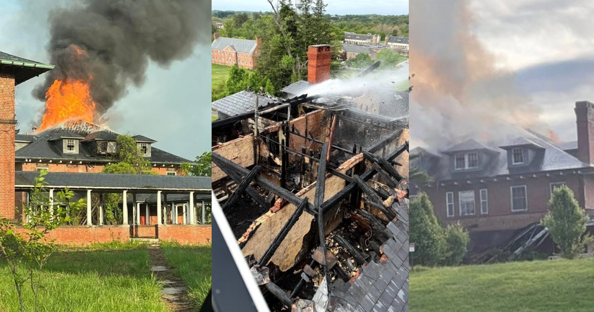 Arson investigation underway after 2 fires at former hospital buildings in Sykesville