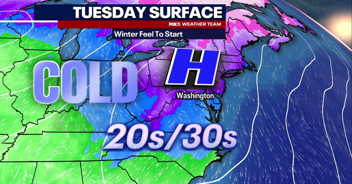 Cold snap sends temperatures below freezing across DC region | FOX 5 DC