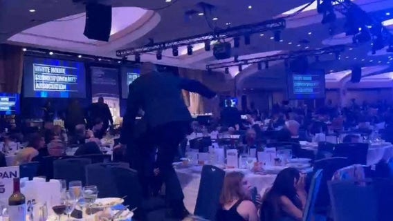 Security questions emerge after WHCD shooting