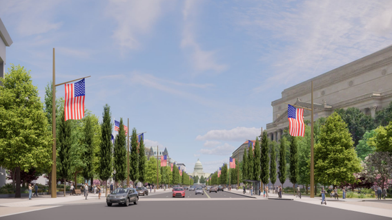 Proposed redesign would reshape DCs Pennsylvania Avenue