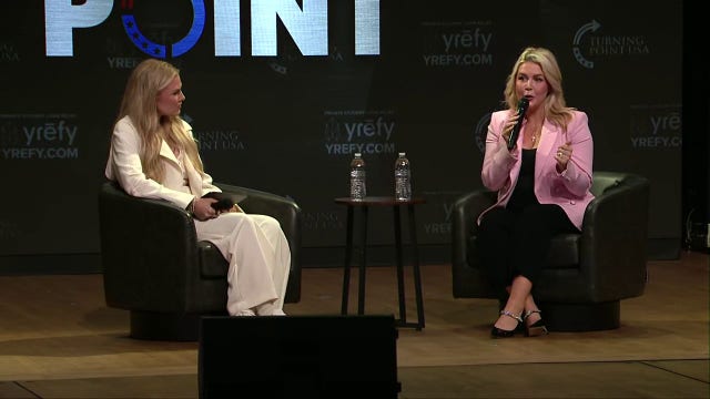 Karoline Leavitt, Erika Kirk host Turning Point USA event at GWU