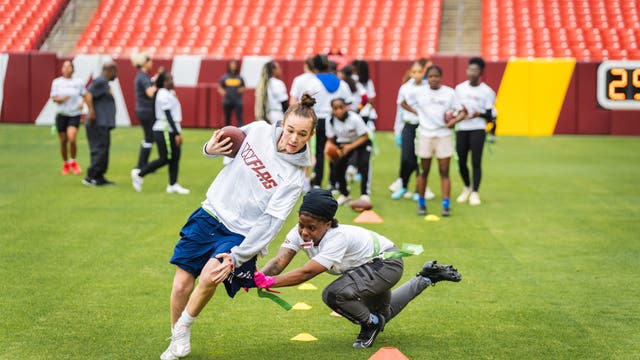Maryland makes girls' flag football a varsity high school sport