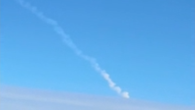 WATCH: Video shows Artemis II launch from airplane